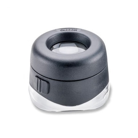 Carson Optical Carson VersaLoupe 10x LED Lighted Focusable Stand Loupe Magnifier, Black LH-50